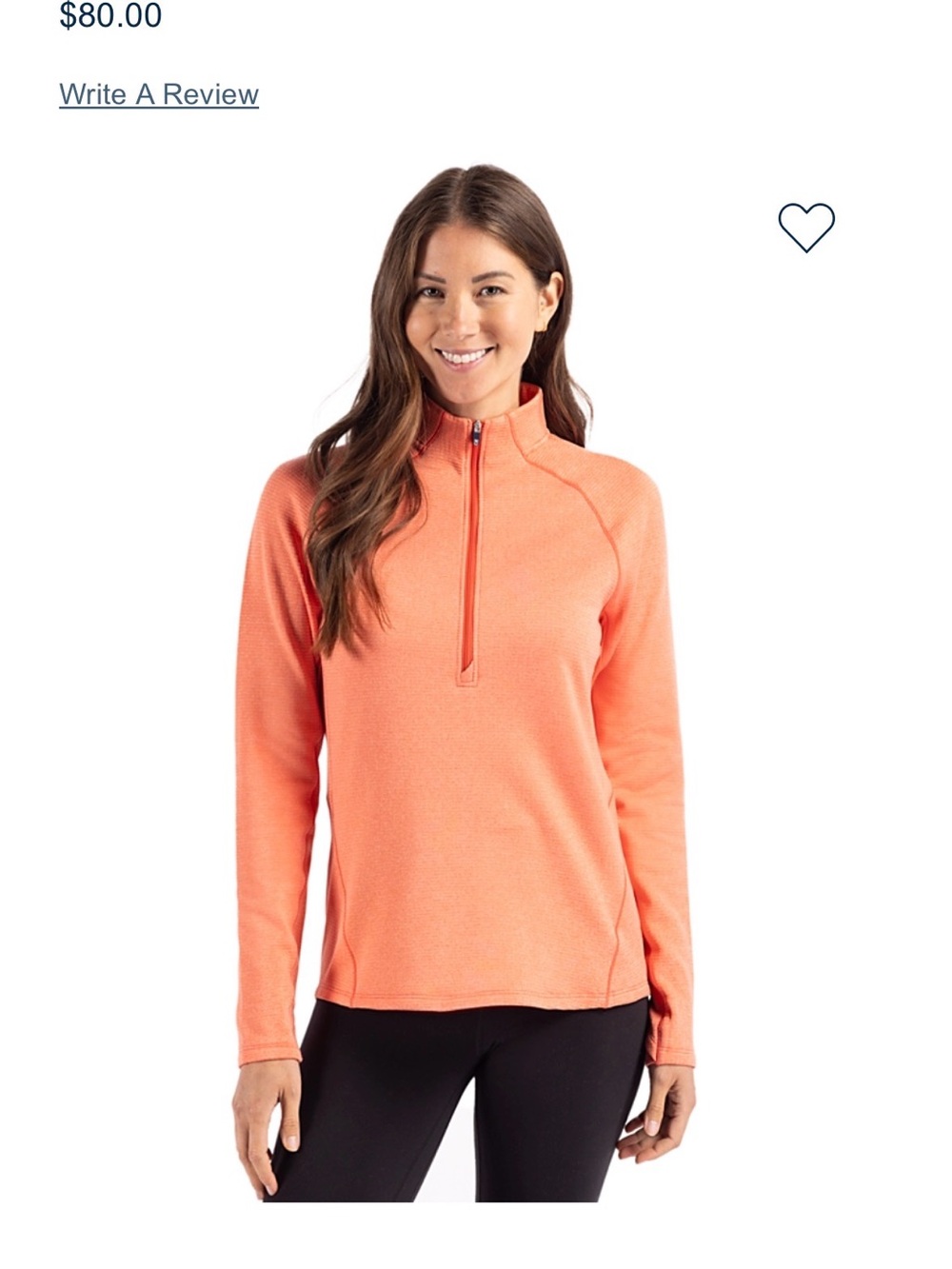 Cutter & Buck Quarter-Zip Fleece Pullover